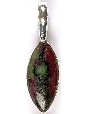 Ruby Zoisite Pointed Oval