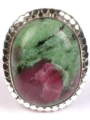 Ruby Zoisite Ring