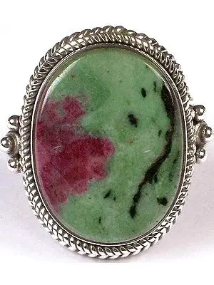 Ruby Zoisite Ring