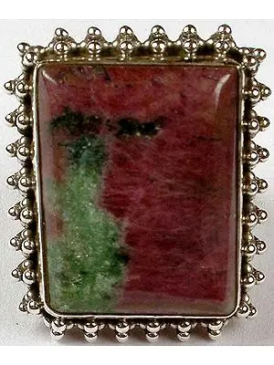 Ruby Zoisite Ring
