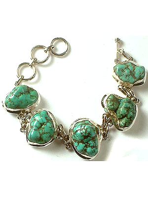 Rugged Turquoise Bracelet