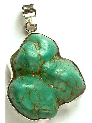 Rugged Turquoise Pendant