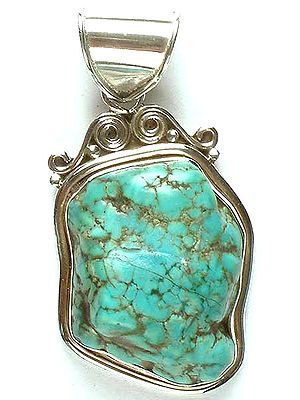 Rugged Turquoise Pendant