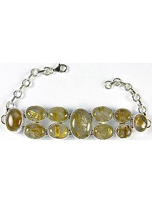 Rutilated Quartz Bracelet