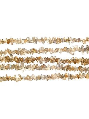 Rutilated Quartz Chips | Gemstone Beads