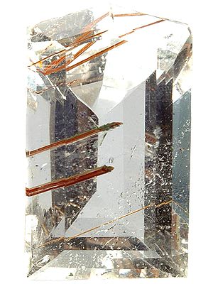 Rutilated Quartz Fine Cut Shape