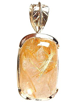 Rutilated Quartz Pendant