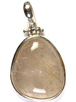 Rutilated Quartz Pendant