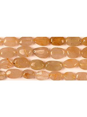 Rutilated Quartz Plain Ovals