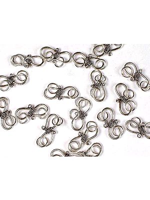 S Clasp with Jump Rings