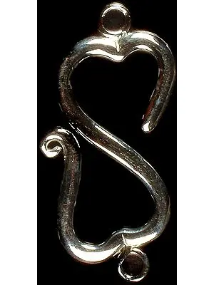 S Valentine Clasp with Rings (Price per Piece)