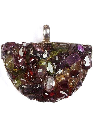 Semi-Circular Pot Pourri Pendant