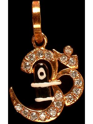 Shiva Linga in Om