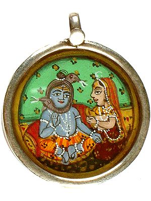 Shiva Parvati Pendant