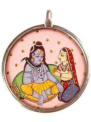 Shiva Parvati Pendant