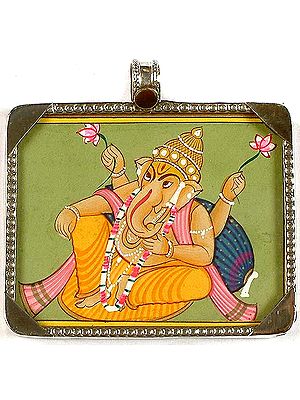 Shri Ganesha Seated in Maharaja-Lila Asana