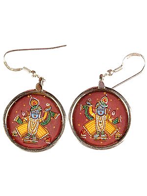 Shrinathji (Krishna) Earrings