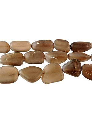 Smoky Quartz Unpolished Nuggets | Semi-Precious Gemstone Beads