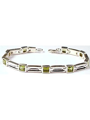 Sophisticated Peridot Bracelet