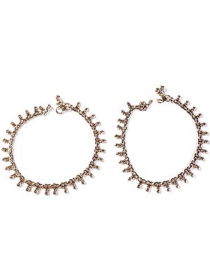 Sterling Anklets (Price Per Pair)