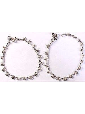 Sterling Anklets (Price Per Pair)