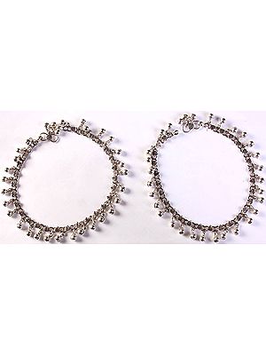 Sterling Anklets (Price Per Pair)