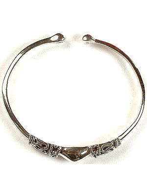 Sterling Bracelet With Filigree