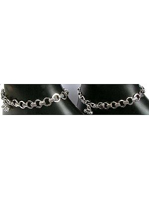 Sterling Chain Anklets