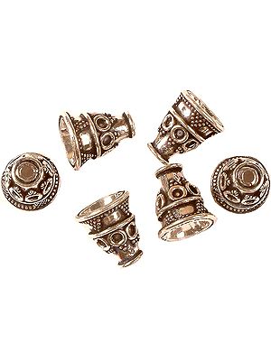 Sterling Cone with Filigree