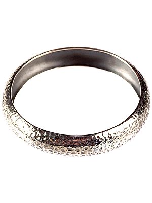 Sterling Dimple Bangle