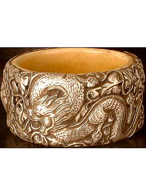 Sterling Dragon Bracelet