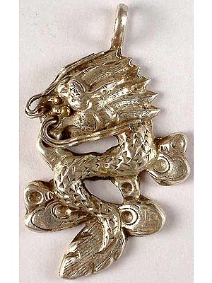 Sterling Dragon Pendant