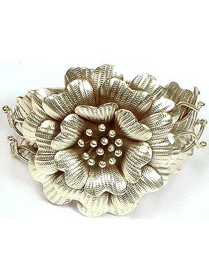 Sterling Flower Bracelet