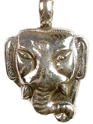 Sterling Ganesha Pendant
