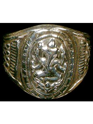 Sterling Ganesha Ring