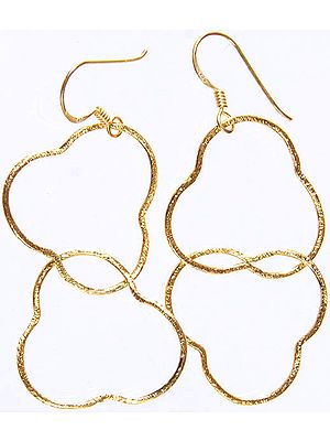 Sterling Gold Plated Earrings