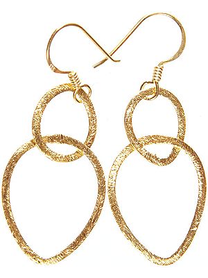 Sterling Gold Plated Earrings