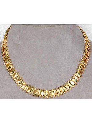 Sterling Gold Plated Necklace from Rajasthan