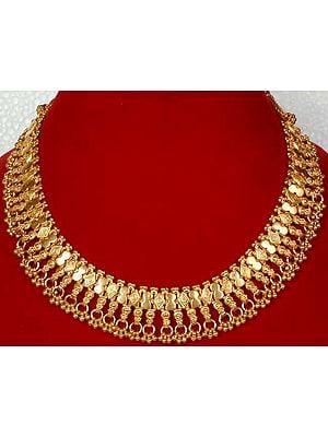 Sterling Gold Plated Necklace from Rajasthan
