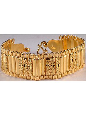 Sterling Gold Plated Ratangarhi Bracelet