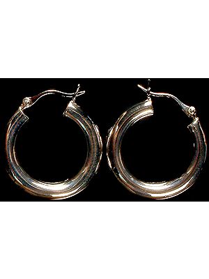 Sterling Hoop Earrings