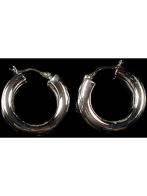Sterling Hoops