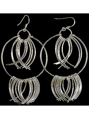 Sterling Hoops with Dangling Arcs