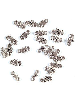 Sterling Infinity Findings (Price Per Eight Pieces)