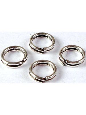 Sterling Key-Chain Jump Rings
