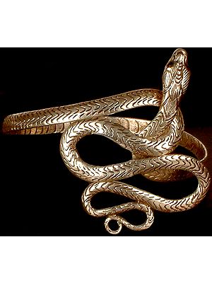 Sterling Serpent Bracelet
