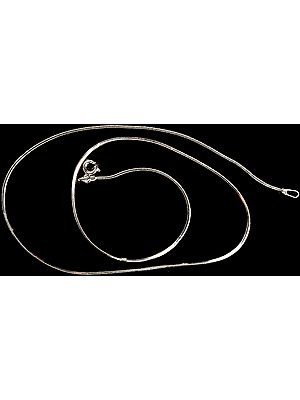Sterling Silver Chain with Spring Lock to Hang Your Pendant On