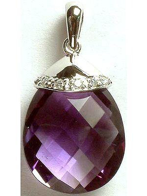 Superfine Cut Amethyst Pendant