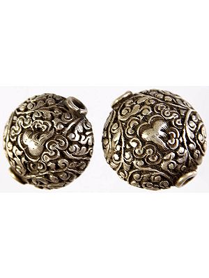 Superfine Handcarved Buddhist Nepalese Beads (Price Per Piece)