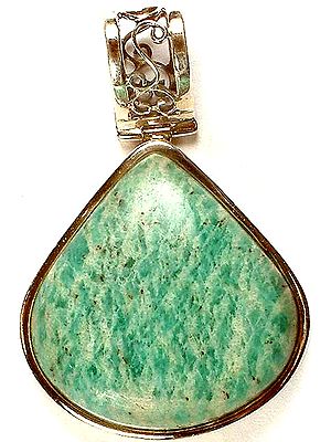 Tear Drop Amazonite Pendant